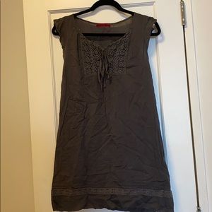Velvet cotton dress